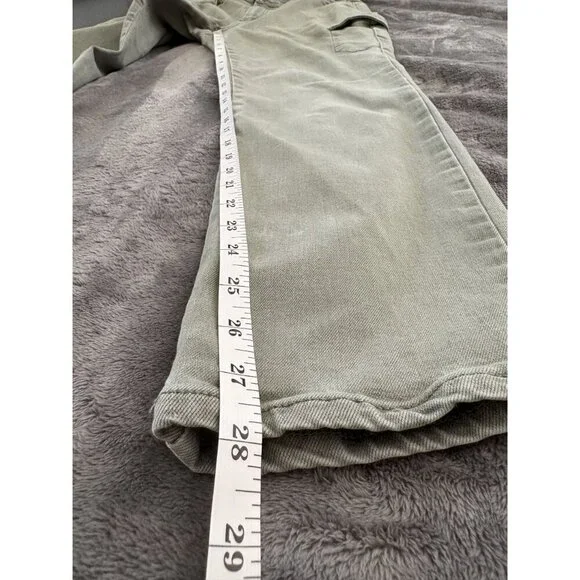 PAIGE Women's Jolie Twill Cargo Pants 29 in Vintage Ivy Green High-Rise Ankle - Picture 9 of 9